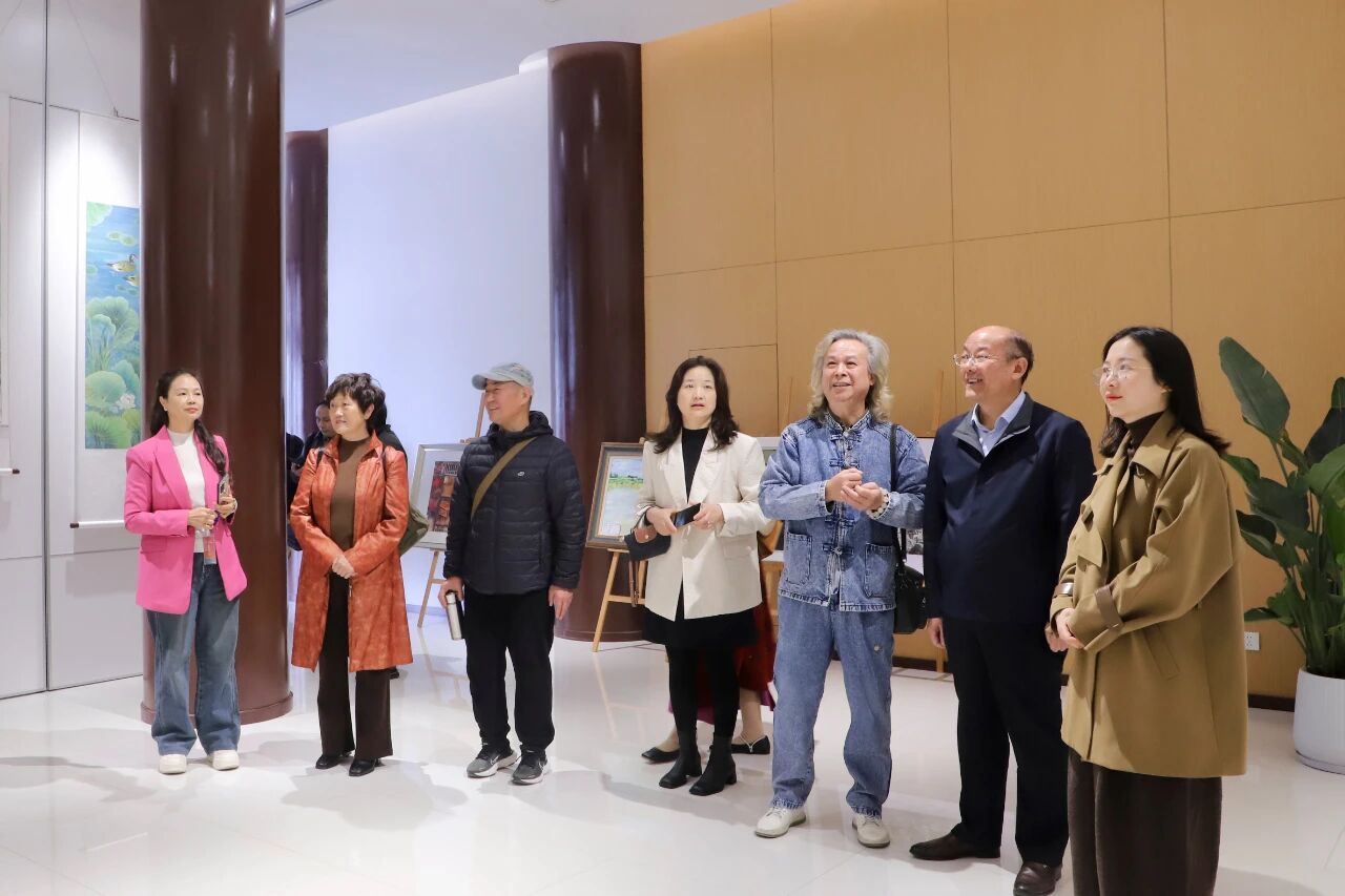 江流三省 墨染万山 赣鄂皖三省七县(区)美术作品展在湖口举行_fororder_微信图片_20251030150950