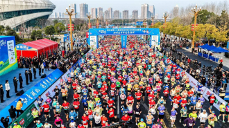 知音湖北 逐梦孝感！1.6万名跑者共赴湖北省新春首场马拉松盛宴