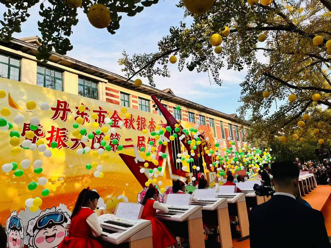 含“金”量超高!丹东金秋银杏文化月启动