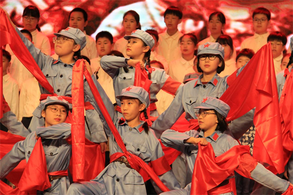 辽宁省实验中学阳光小学举办主题合唱汇演_fororder_教育实验中学阳光1