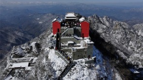 雪后初霁 武当山迎今冬首场绝美雪景