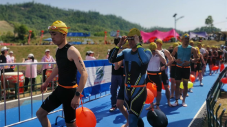 “小城”办“大赛”！520名“铁人”浠水竞速