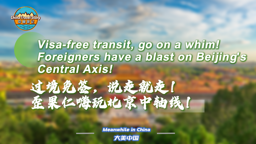过境免签，说走就走！歪果仁嗨玩北京中轴线！_fororder_26