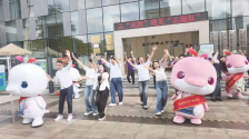 第十五届全国运动会吉祥物受聘为南宁市文化志愿者_fororder_吉祥物