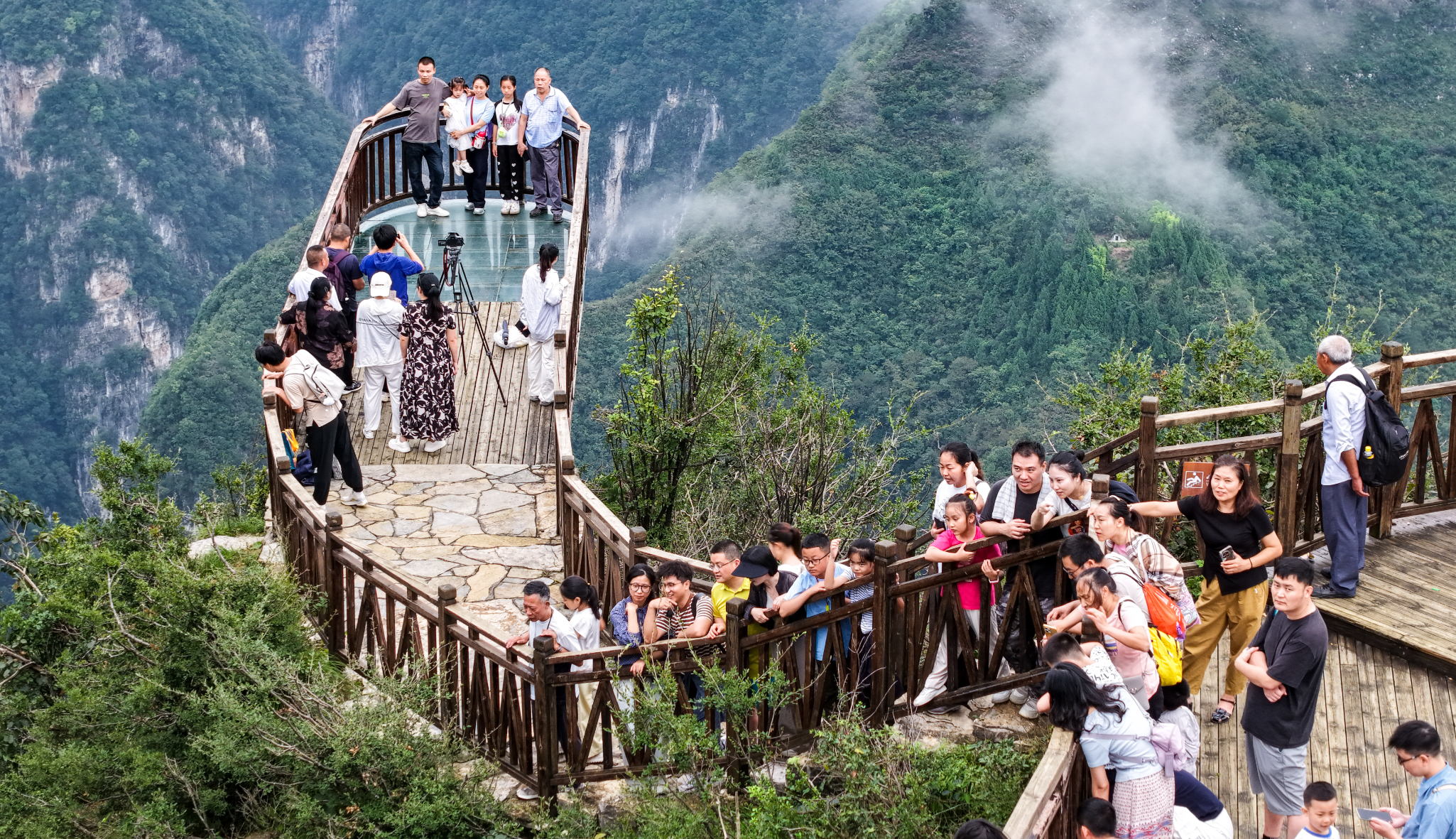 世界地质公园“金字招牌”引客 重庆云阳游客接待量和旅游收入增幅均超20%