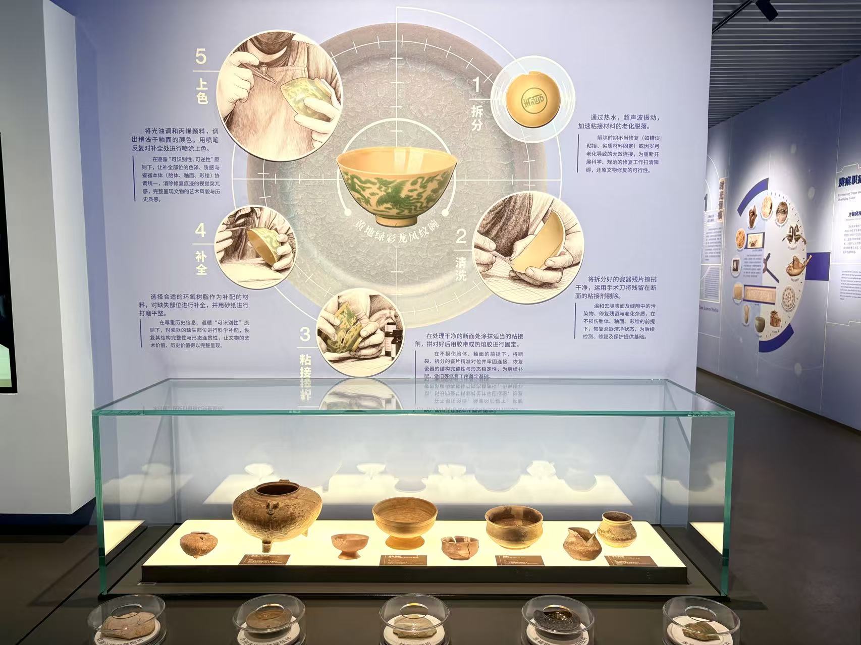 “匠心・续华年——文物保护修复展”在广西博物馆开展_fororder_2