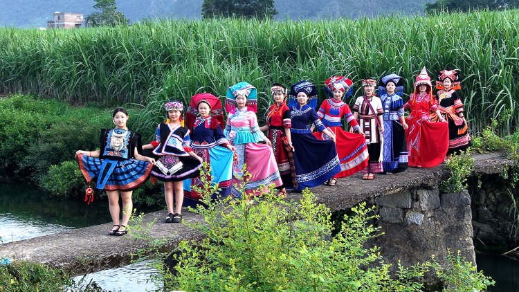 广西都安:“花密样小院”开院迎宾 展现瑶乡非遗文化_fororder_1