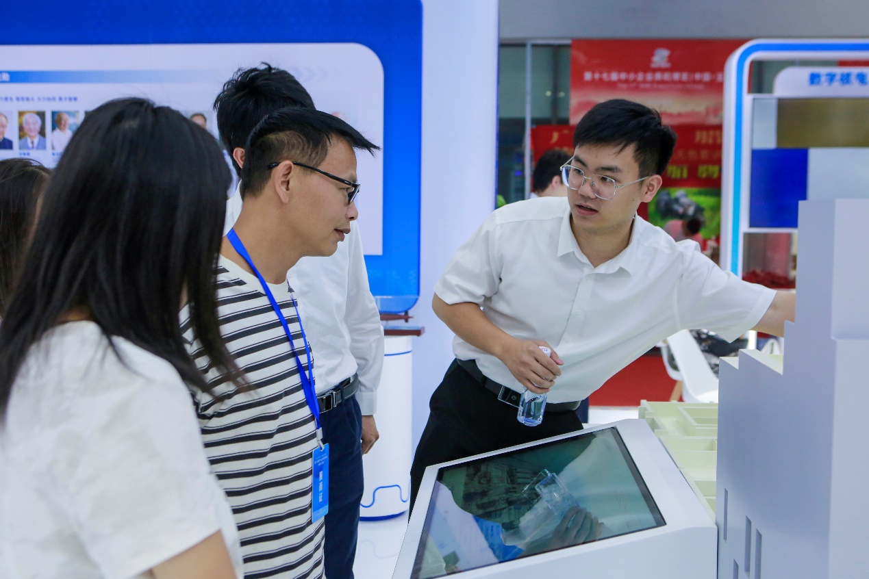 中核馆亮相玉博会展示核电技术科技魅力_fororder_2