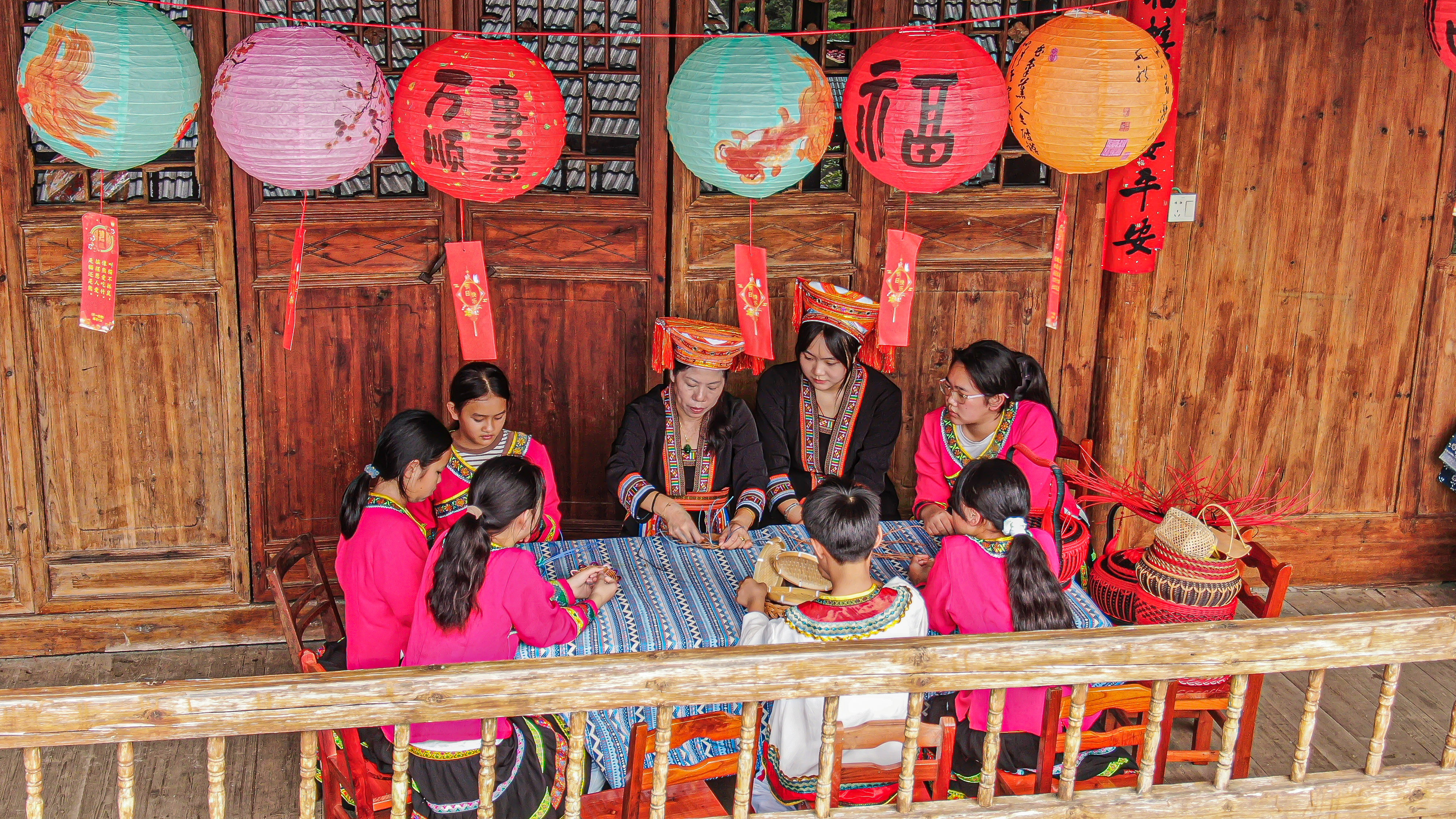 桂林灵川:兰田瑶族乡多彩民俗迎中秋_fororder_3