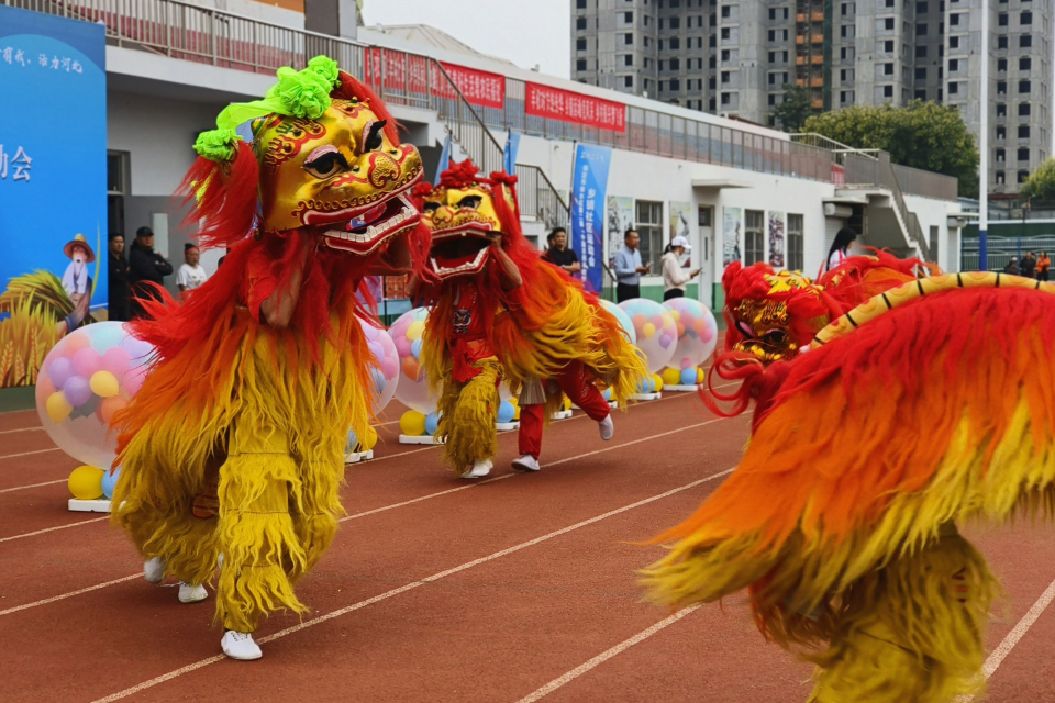 保定徐水第二届“中国农民丰收节”乡镇社区运动会开幕_fororder_图片1