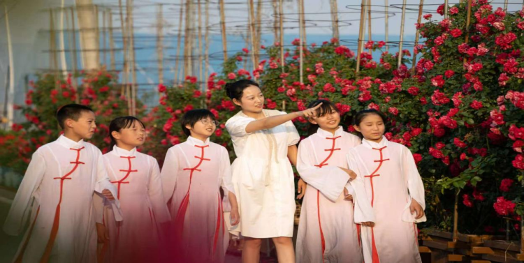 邯郸肥乡:汉服雅韵润童心 粽香传情暖端午_fororder_图片1