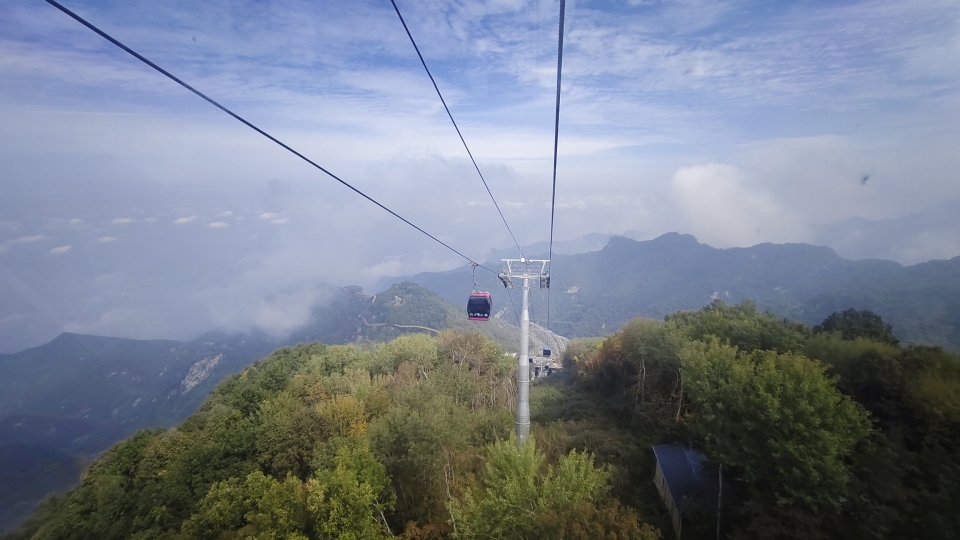索连山水间 龙凤向云端  少华山盘龙岭索道启航_fororder_WechatIMG3028