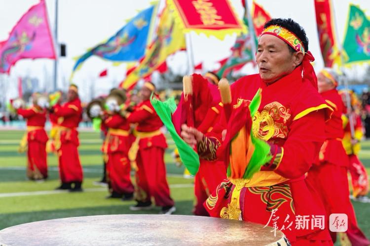 直击大荔斗鼓大会:千面锣鼓闹新春_fororder_微信图片_20260303084405_3296_127