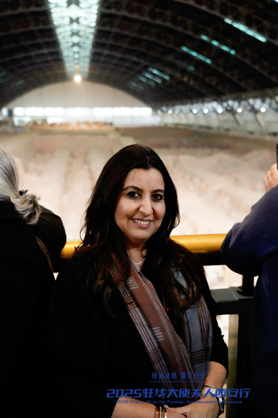 驻华大使夫人参观兵马俑 感受中华文明灿烂瑰宝_fororder_图片44