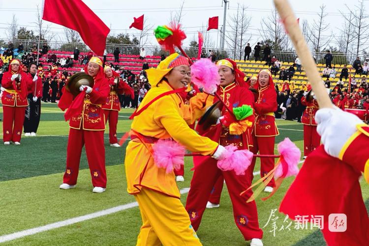 直击大荔斗鼓大会:千面锣鼓闹新春_fororder_微信图片_20260303084359_3295_127