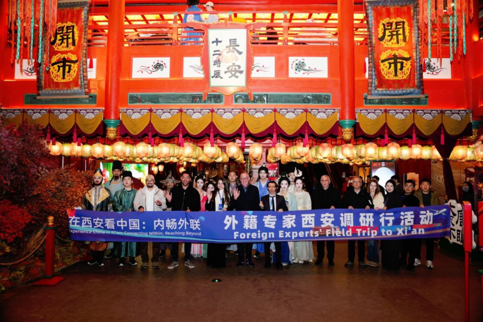 秒变大唐来客!外籍专家在长安十二时辰“穿越”了_fororder_图片31