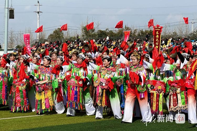 直击大荔斗鼓大会:千面锣鼓闹新春_fororder_微信图片_20260303084412_3297_127
