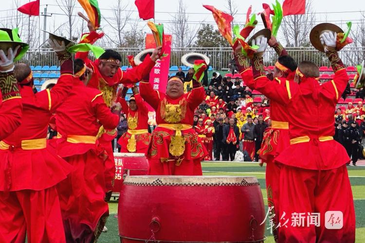 直击大荔斗鼓大会:千面锣鼓闹新春_fororder_微信图片_20260303084344_3293_127