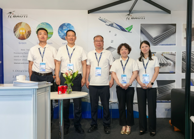 逐梦国际航空赛道 宝钛股份亮相2026年范堡罗国际航空航天展_fororder_图片1