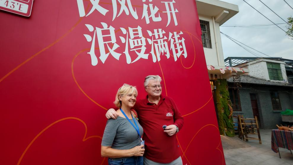 六百余岁老街“活”在当下:驻华外交官走过咸阳的“时光答案”_fororder_图片3