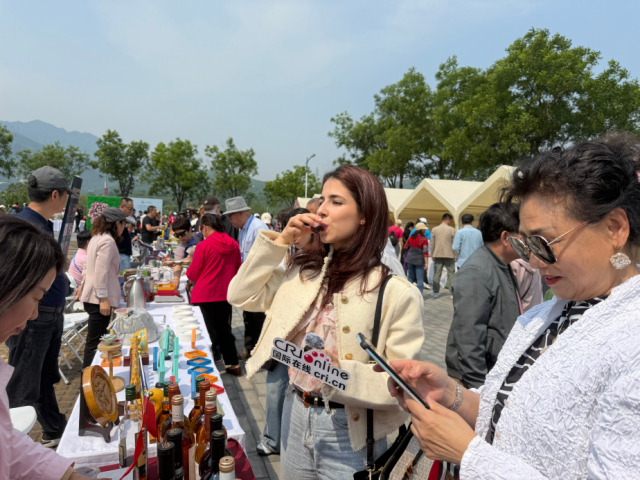 荟聚“东西”品味“东西” 外国友人京西福地话“共美”_fororder_图片4