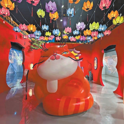 “京师万象图”亮相798艺术区 呈现中轴线全景风貌