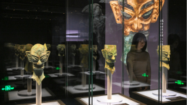 三星堆-金沙“顶流天团”“出差”国博！数字赋能让古蜀文明“活”在当下