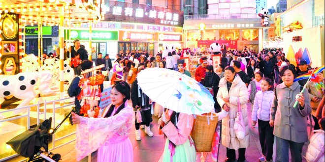 年味升腾处 消费焕新时——石家庄春节消费市场热气腾腾