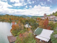 福建德化九仙山进入枫叶最佳观赏期