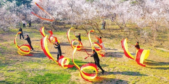 山西临汾：尽享春日生机与运动乐趣