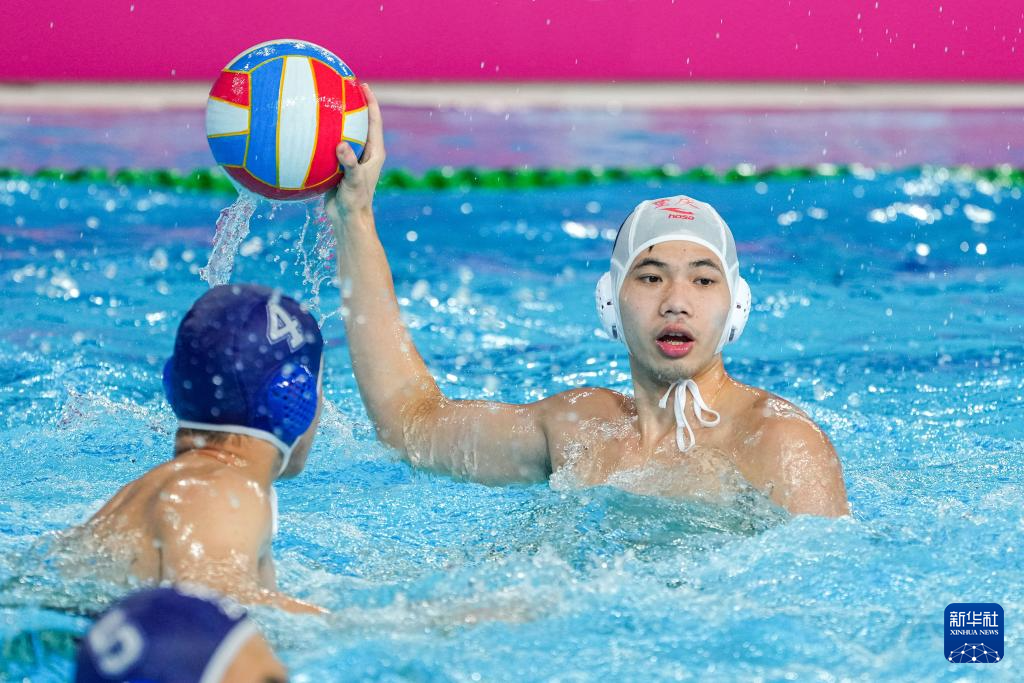 全运会水球——男子小组赛:重庆胜浙江 全运会水球——男子小组赛:重庆胜浙江