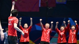 中国队逆转日本队第24次夺得世乒赛女团冠军