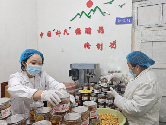 开封杞县:一缕蒜香飘千里 “非遗糖蒜”俏四方_fororder_图片3