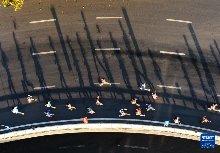 2025郑州马拉松鸣枪开跑