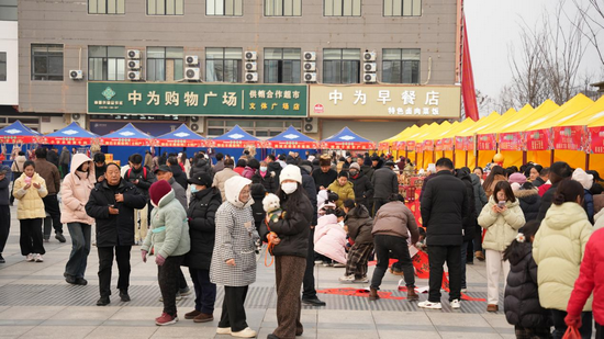 信阳市商城县第六届年货大集圆满收官 线上线下点燃春节消费市场_fororder_图片1