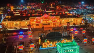 灯耀陕州迎新春