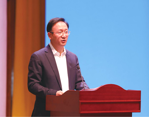 图片默认标题_fororder_国家广电总局党组成员、副局长，中广联合会第七届理事会会长范卫平讲话
