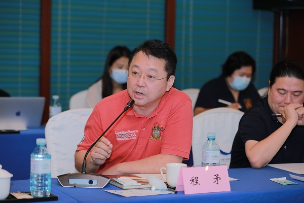 中广联合会召开广播电视文艺工作者加强职业道德建设座谈会_fororder_音乐委员会常务副会长兼秘书长 程  矛.JPG