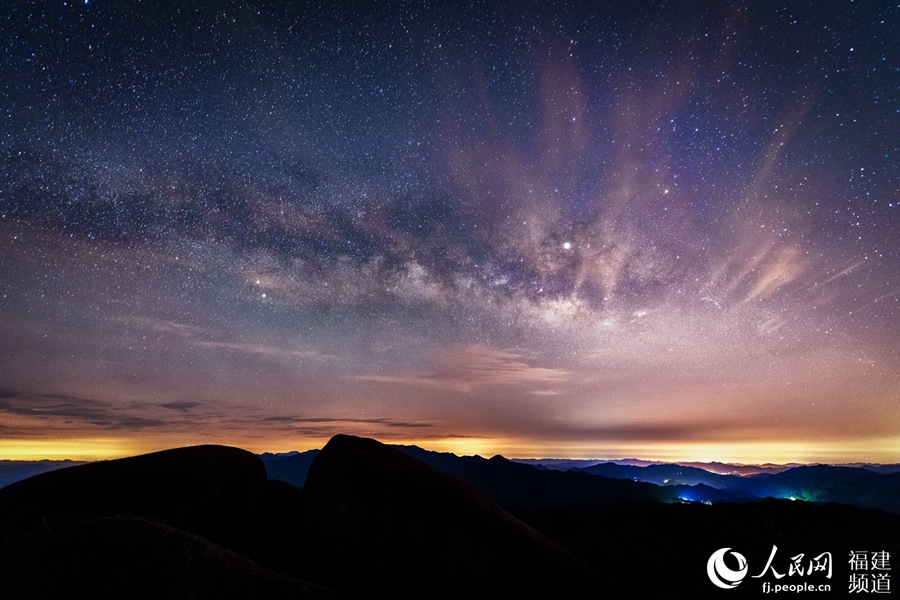 福建九仙山：星辰如大海浩瀚
