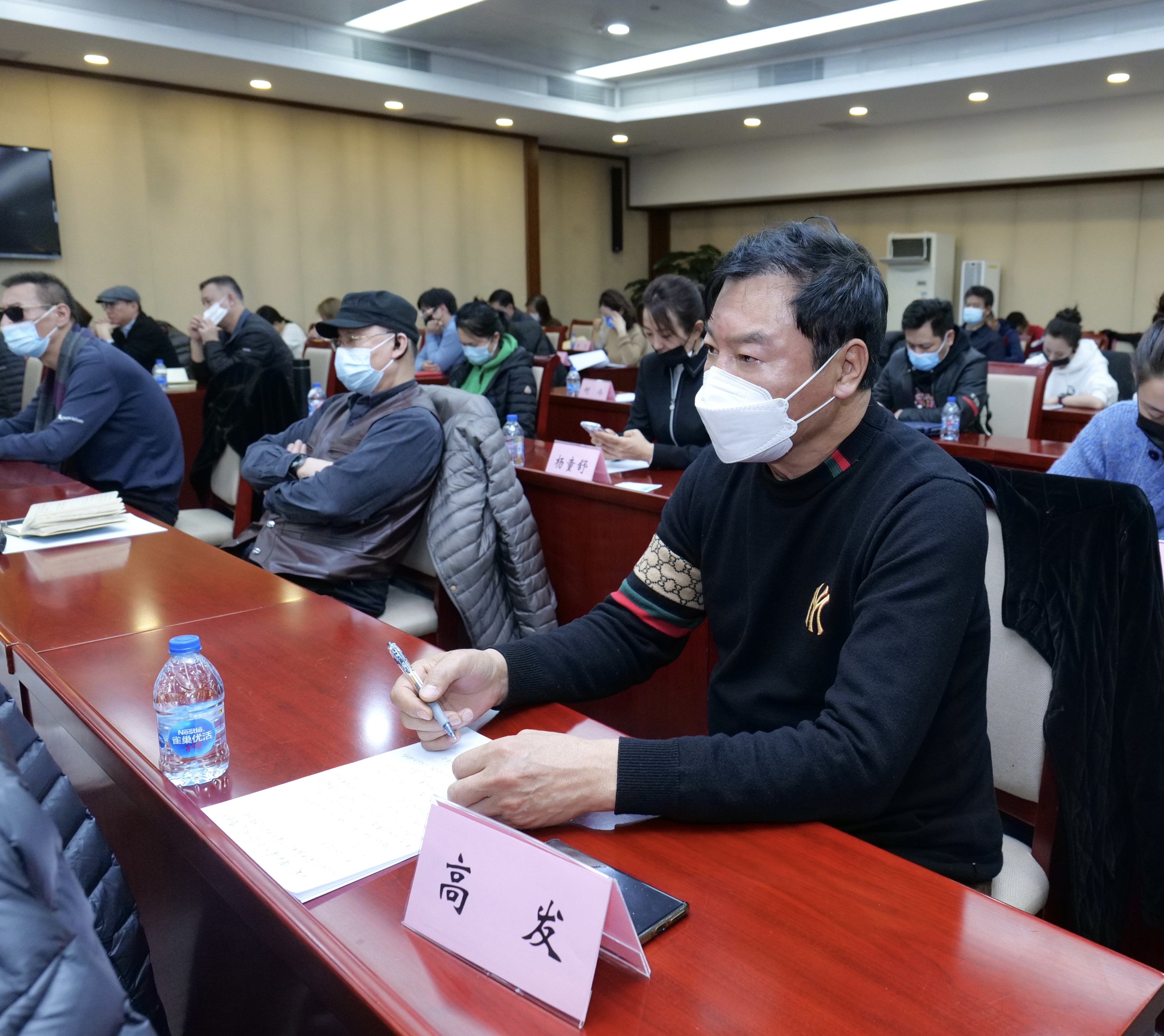 国家广电总局副局长、党组成员朱咏雷到中广联合会作十九届六中全会精神宣讲报告_fororder_WechatIMG594