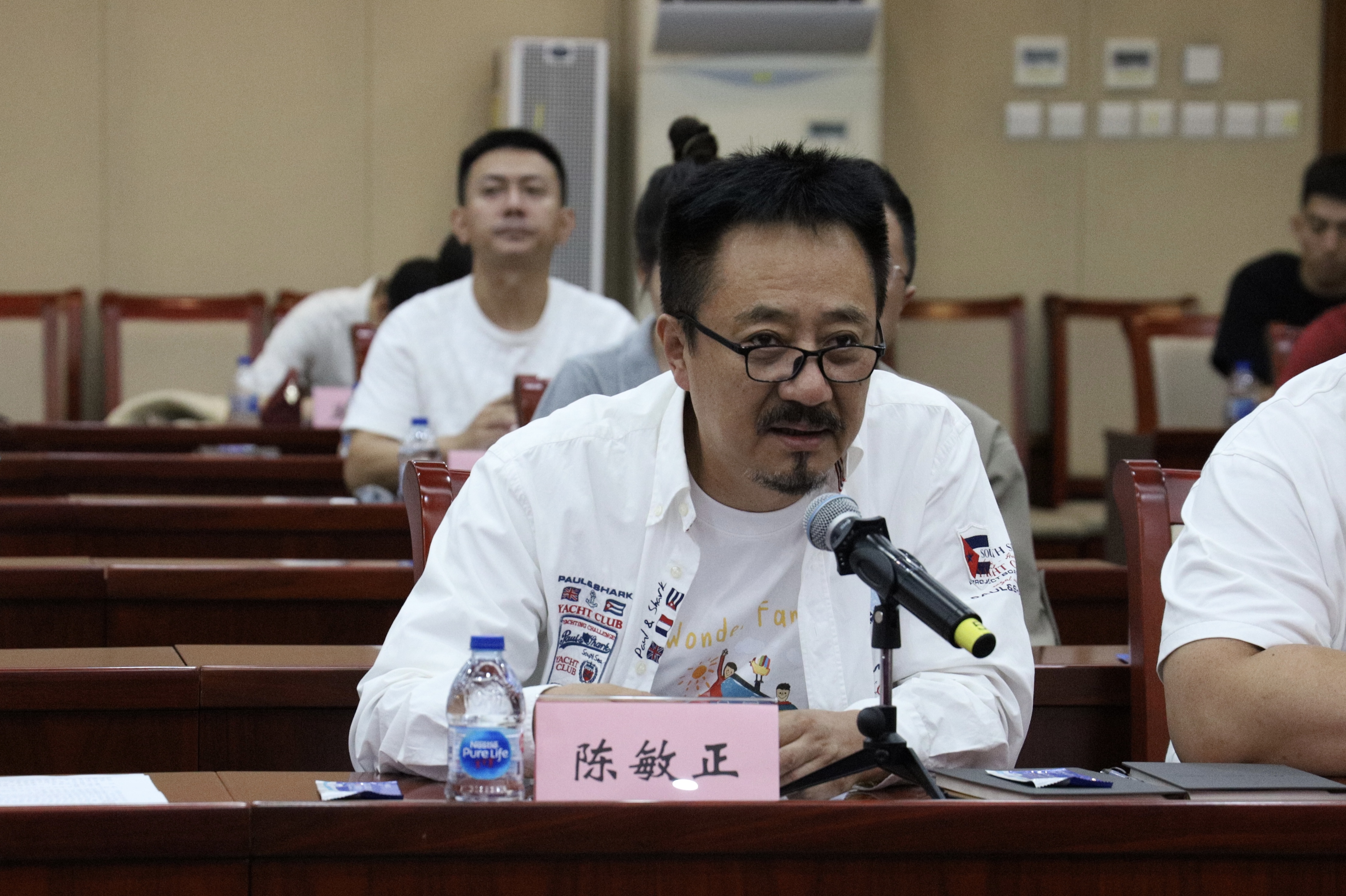 中广联合会职业道德建设座谈会上各委员会代表发言表态_fororder_陈敏正