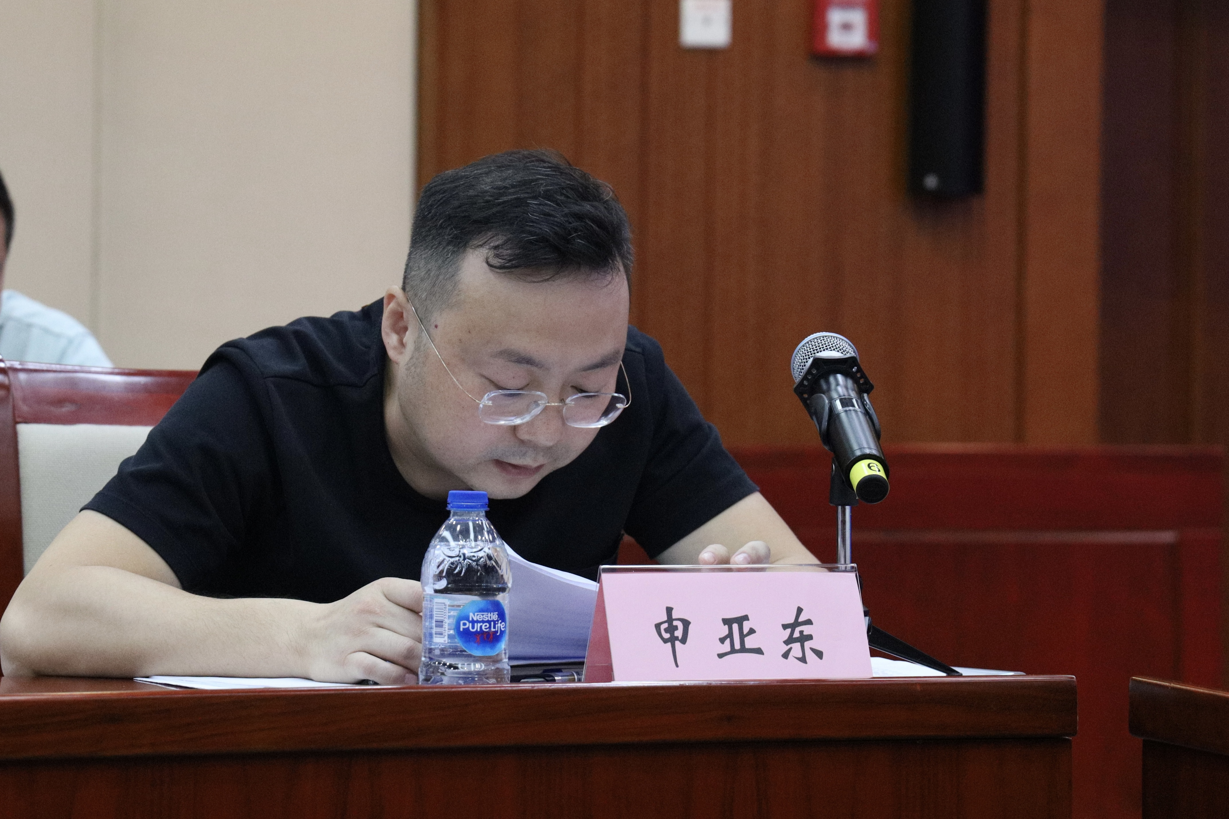 中广联合会职业道德建设座谈会上各委员会代表发言表态_fororder_申亚东