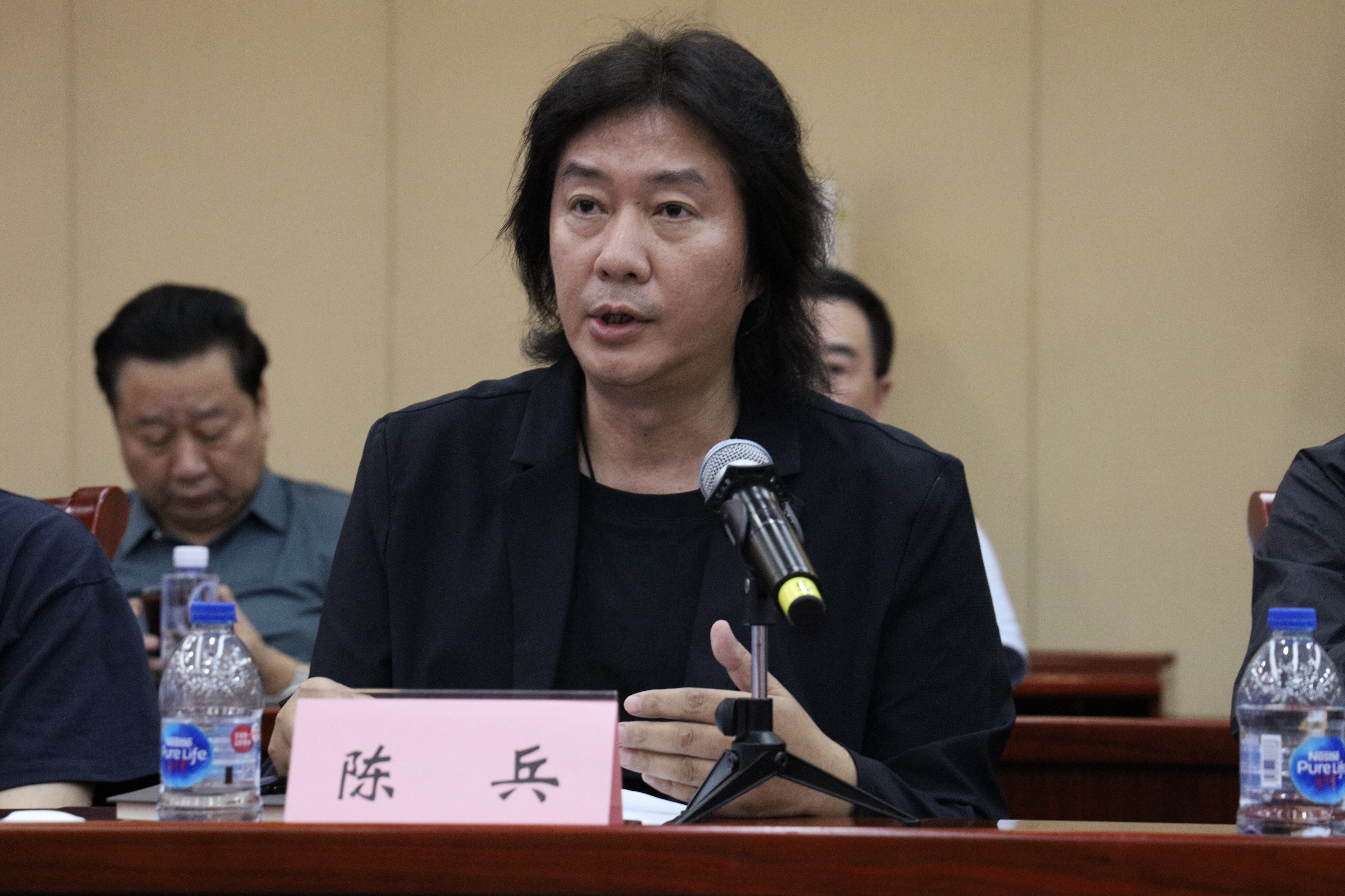中广联合会职业道德建设座谈会上各委员会代表发言表态_fororder_陈兵
