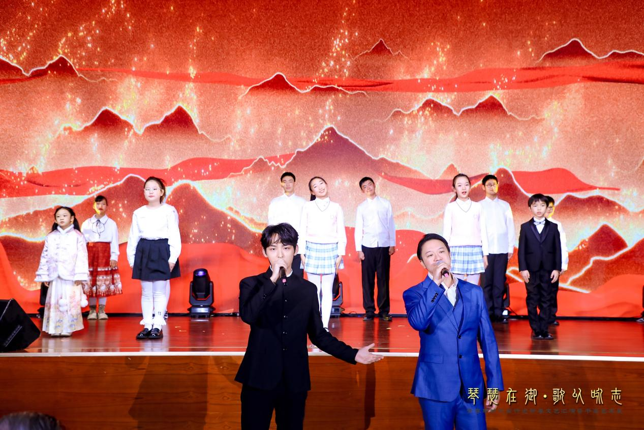传承有我系列活动“琴瑟在御·歌以咏志”青春与时代同行迎新春文艺汇演暨书画艺术展在京举行_fororder_图片15