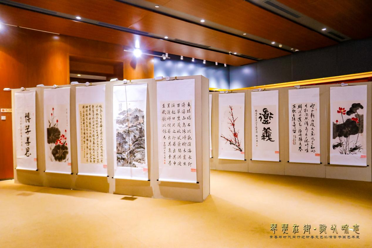 传承有我系列活动“琴瑟在御·歌以咏志”青春与时代同行迎新春文艺汇演暨书画艺术展在京举行_fororder_图片12