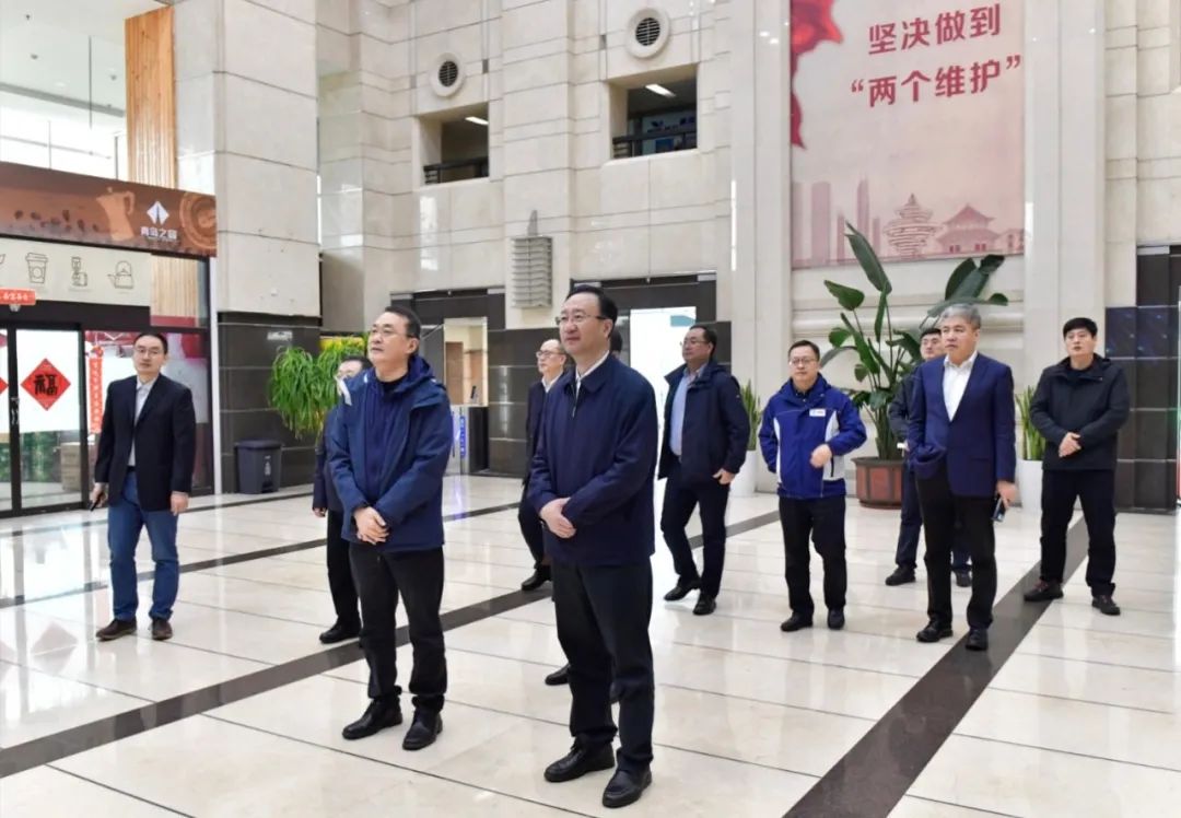 中广联合会会长范卫平一行赴青岛市广播电视台调研