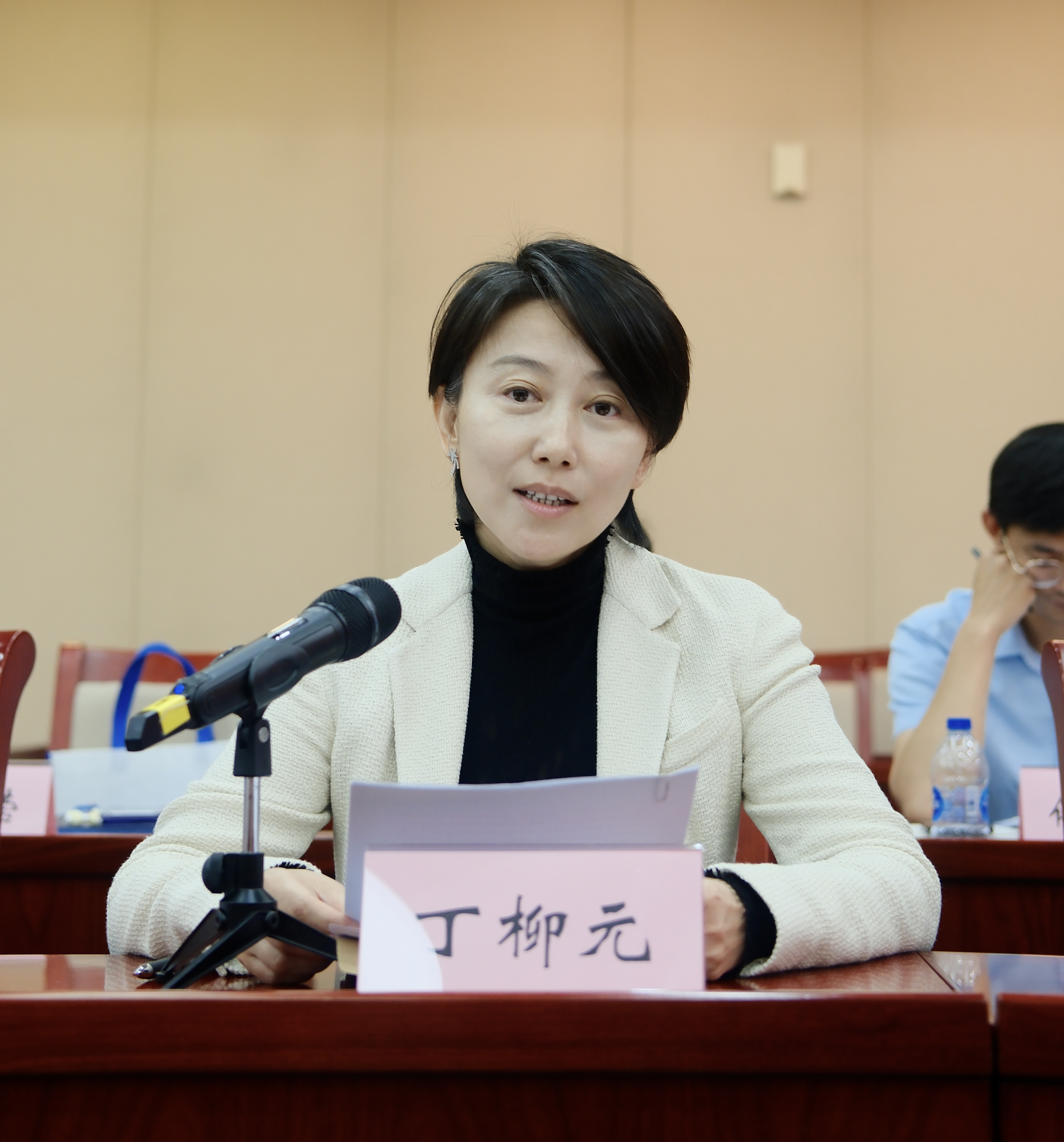 丁柳元在中广联合会深入学习宣传贯彻党的二十届三中全会精神座谈会上的发言