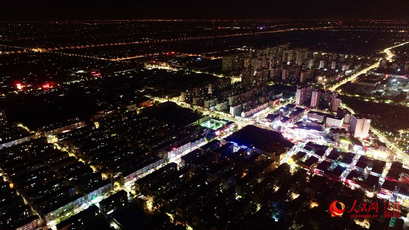 夜拍江苏海门：江海门户的璀璨夜景