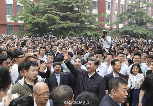 习近平：青年要立志做大事，不要立志做大官