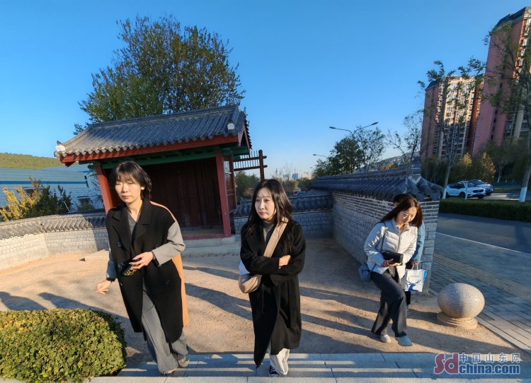 遇见山东 | 韩国记者走进济南水原花园 感受济韩友城人文交融